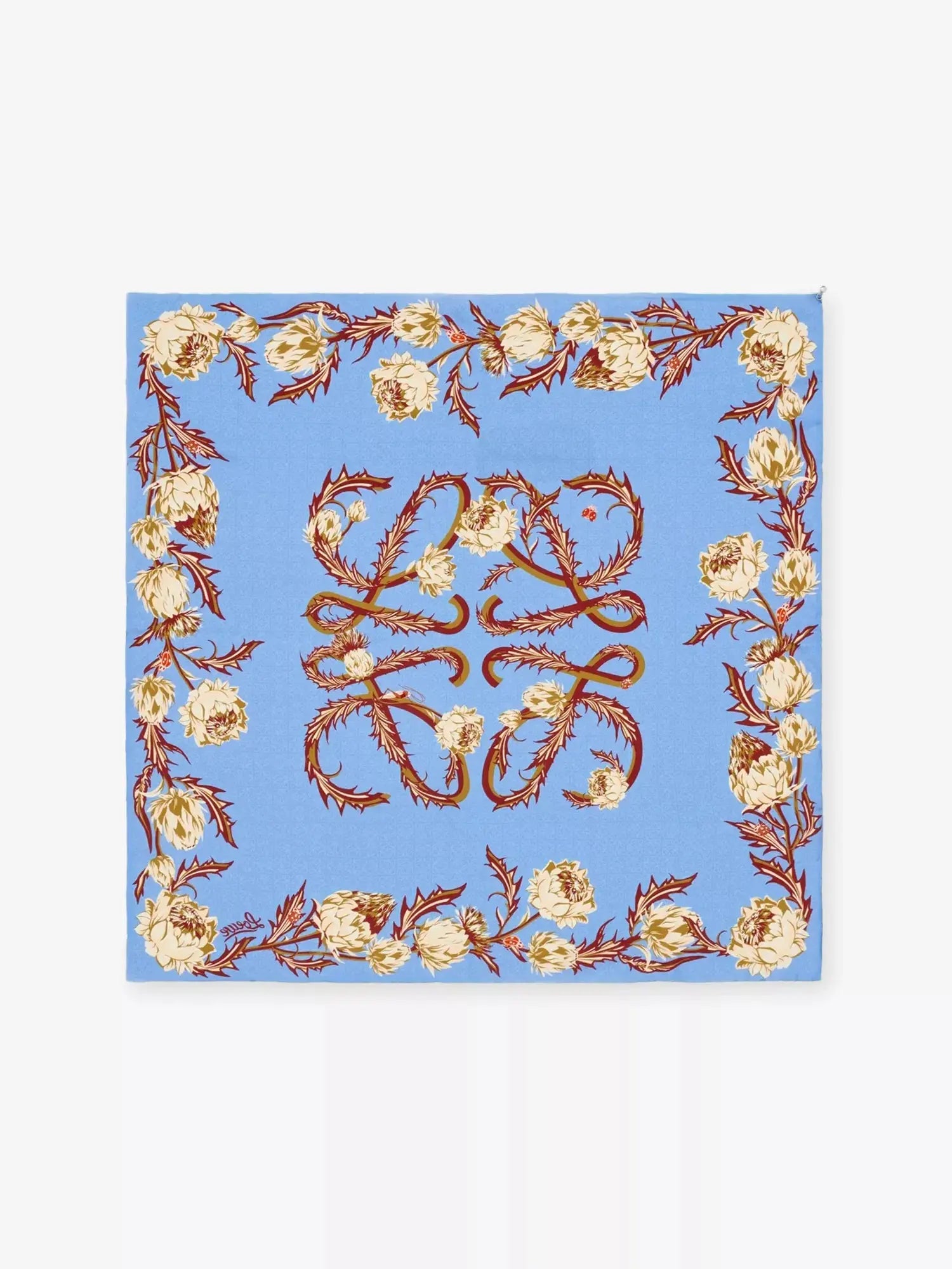 Loewe Women's Printed Square Silk Scarf Loewe