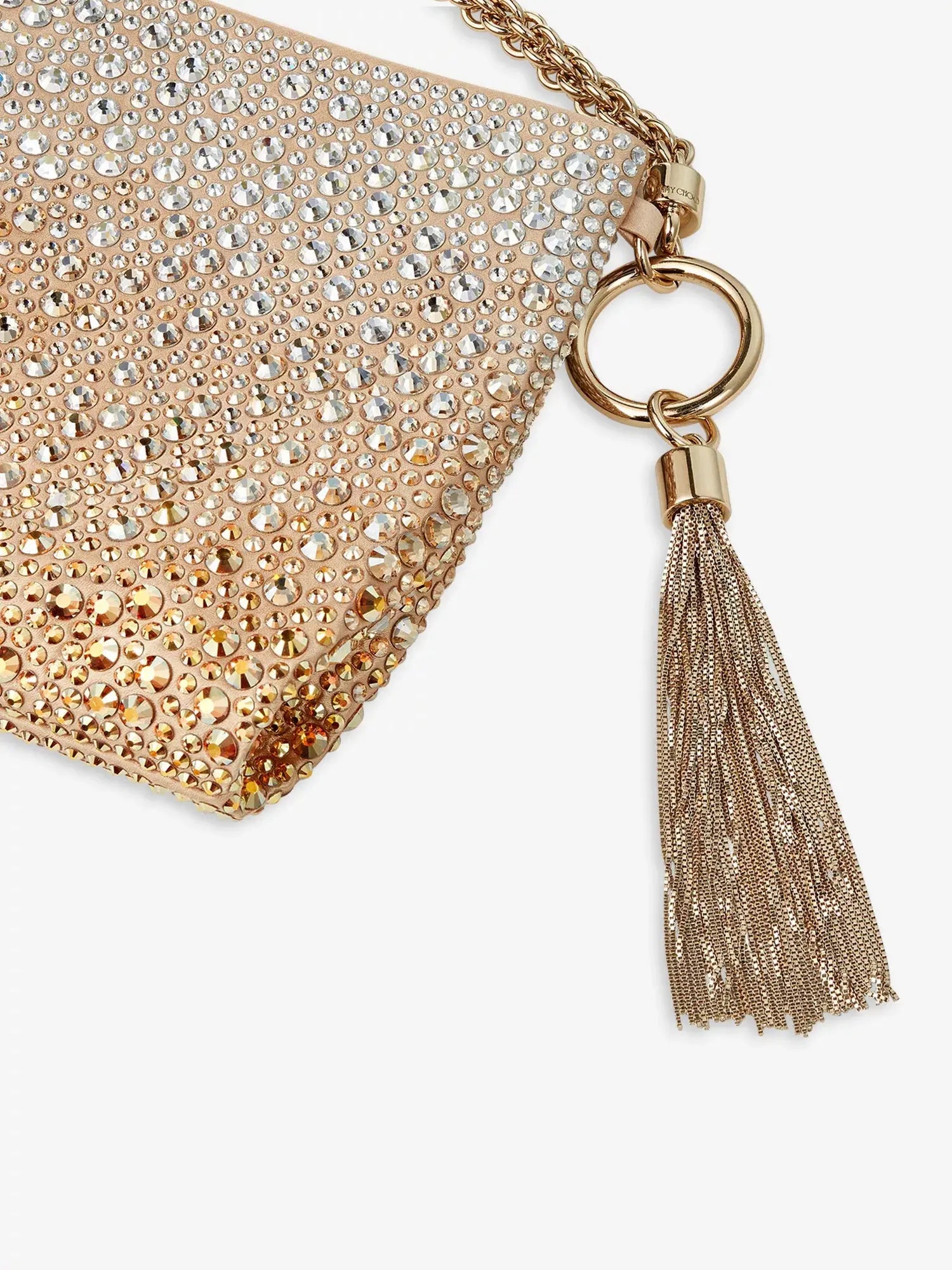 Jimmy Choo Women's Callie crystal-embellished satin clutch bag Jimmy Choo