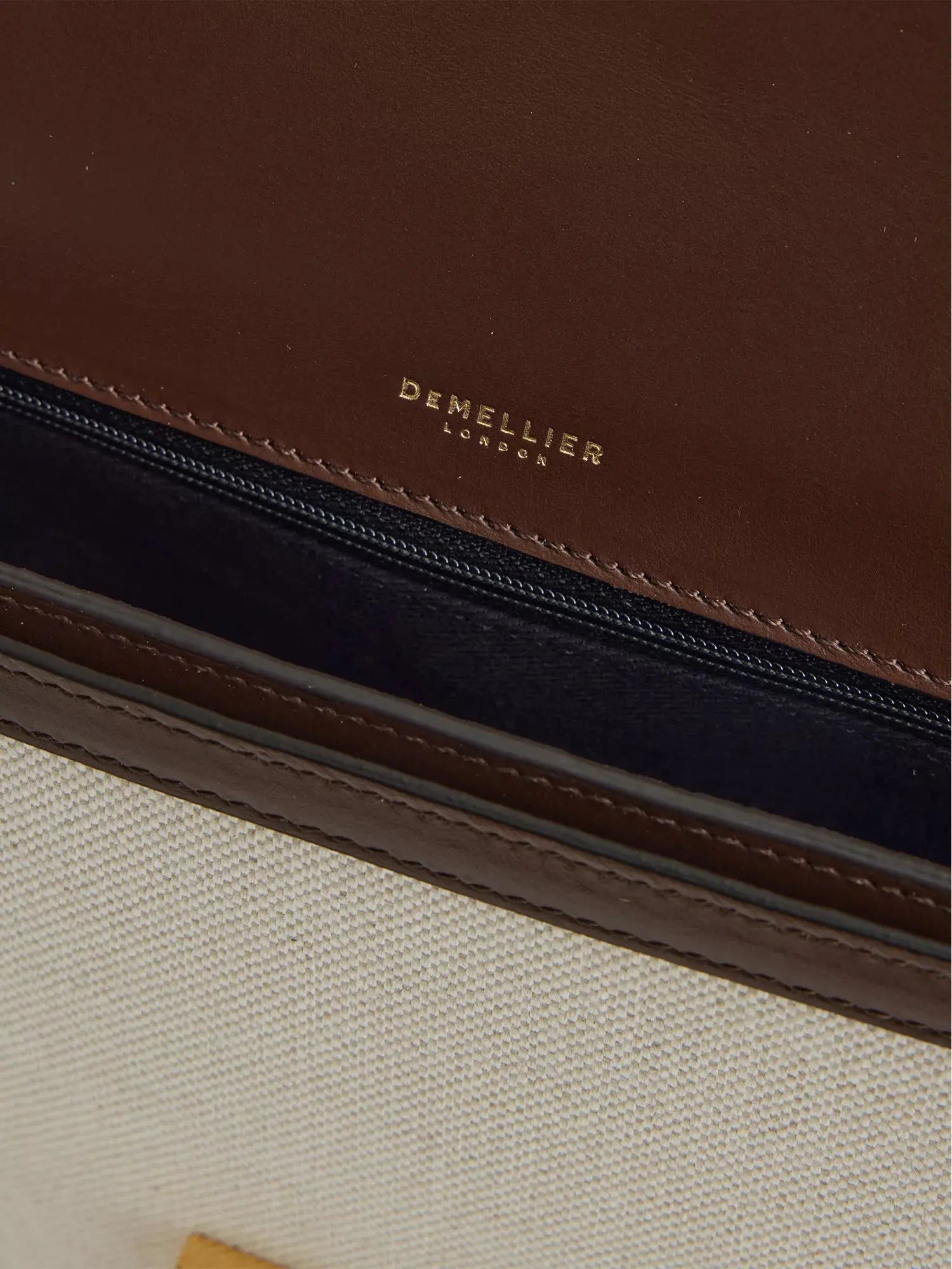 DeMellier Women's The Vancouver Canvas and Leather Cross-Body Bag DeMellier