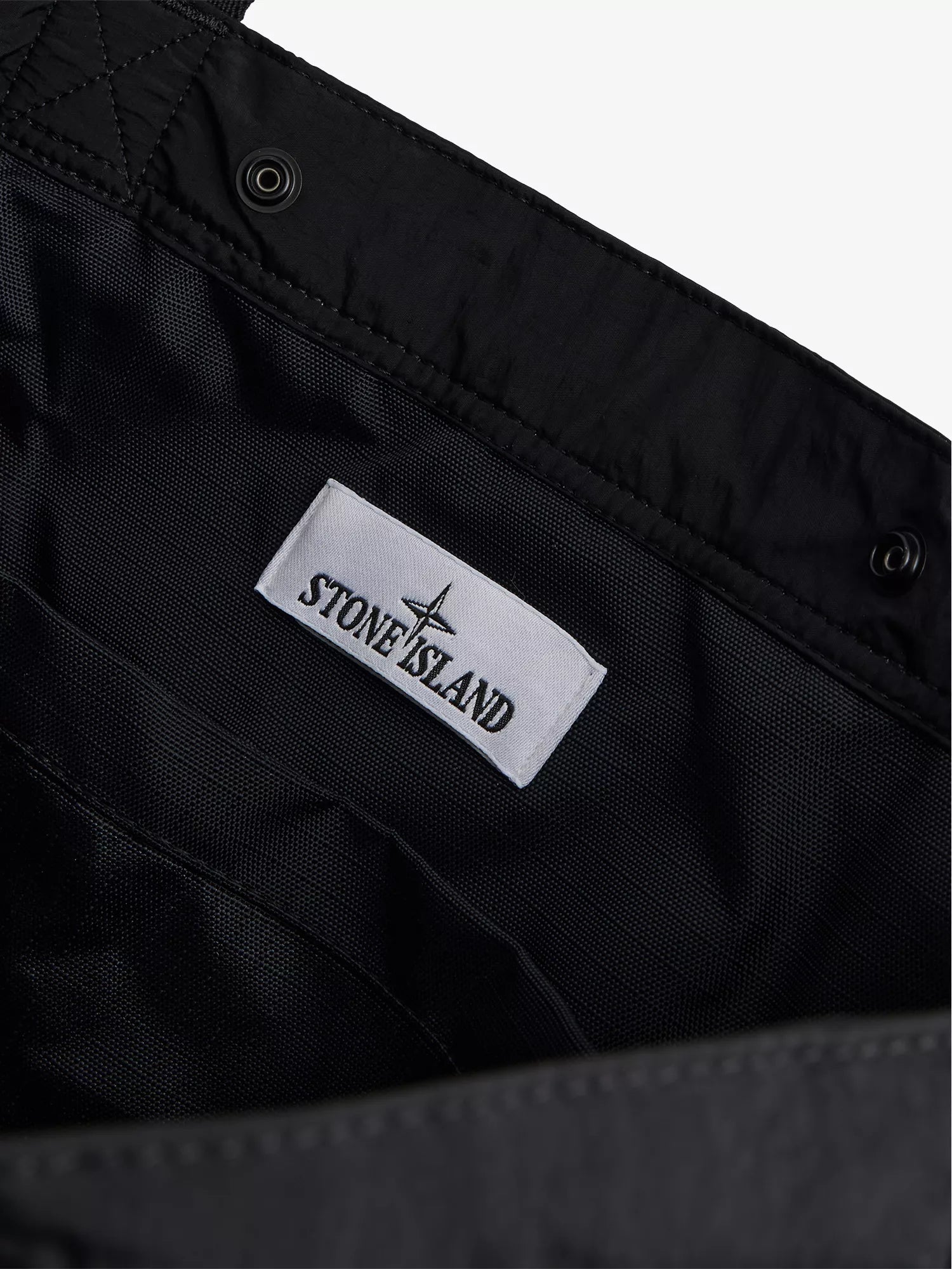 Stone Island Men's Brand-Patch Zip-Pocket Tote Bag Stone Island