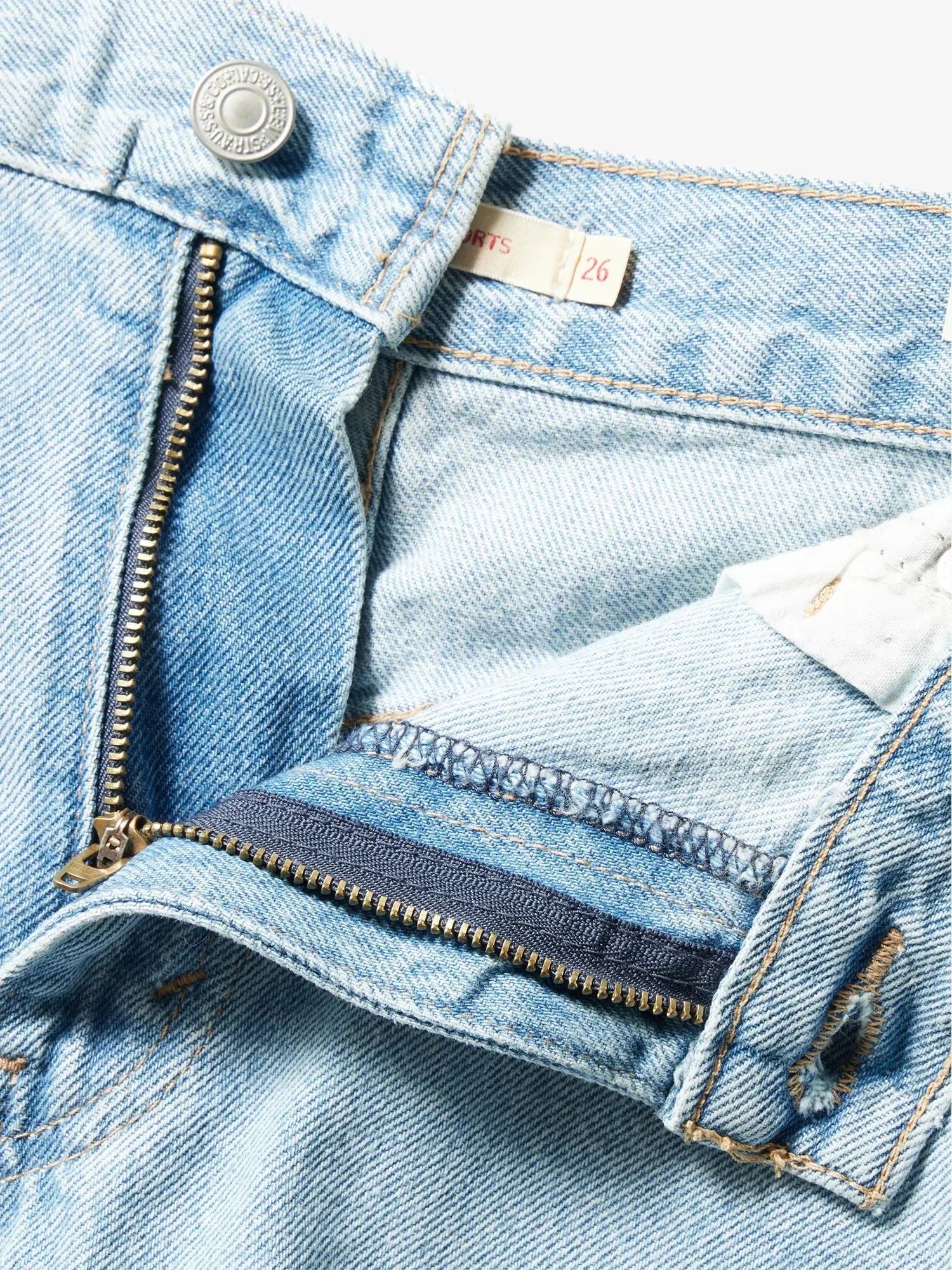 Levi's Women's High-Rise Baggy Denim Shorts Levi's