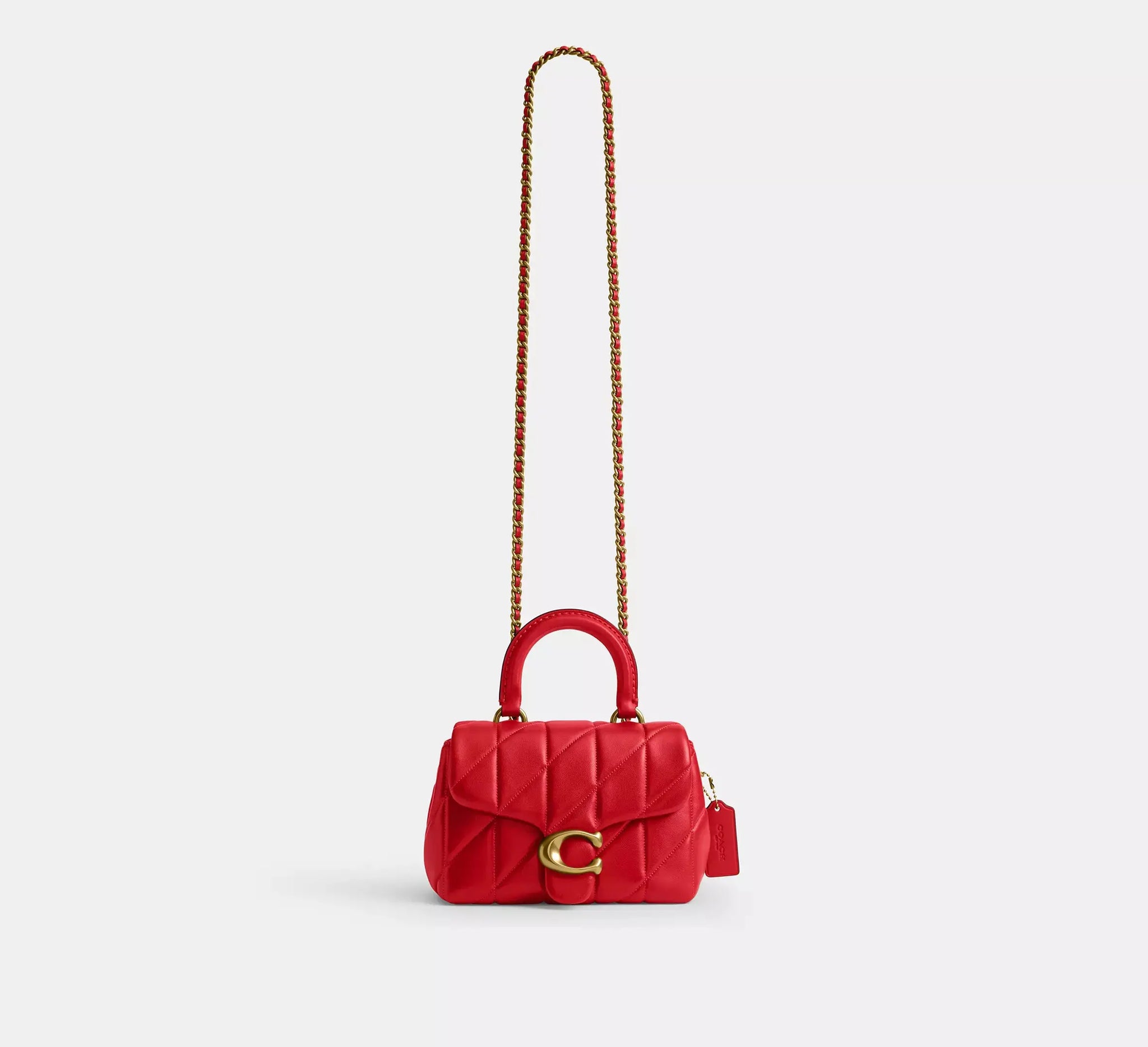 Coach Women's Tabby Top Handle Bag With Quilting Coach