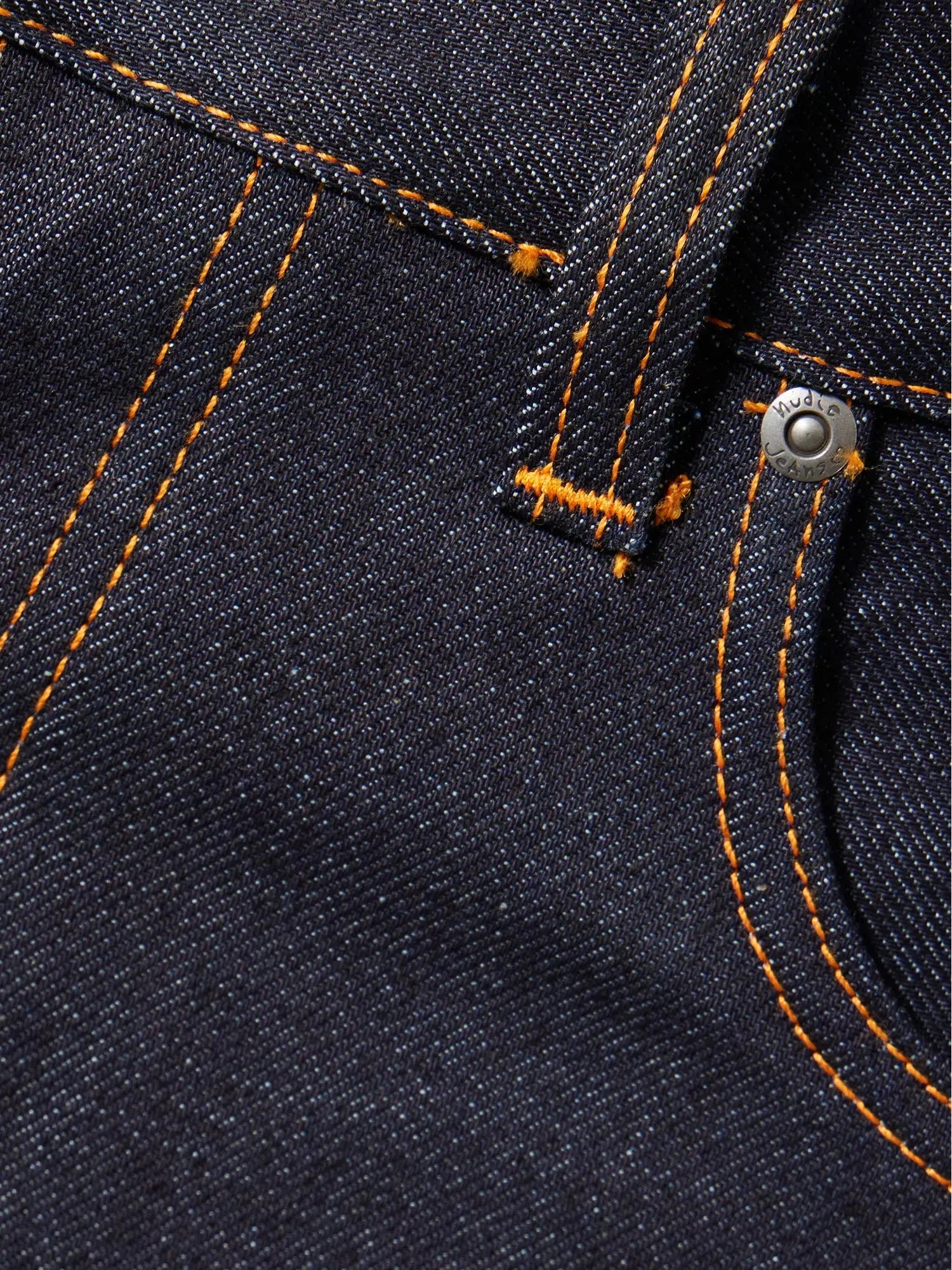 Nudie Jeans Men's Solid Ollie Straight-Leg Stretch-Denim Jeans Nudie Jeans