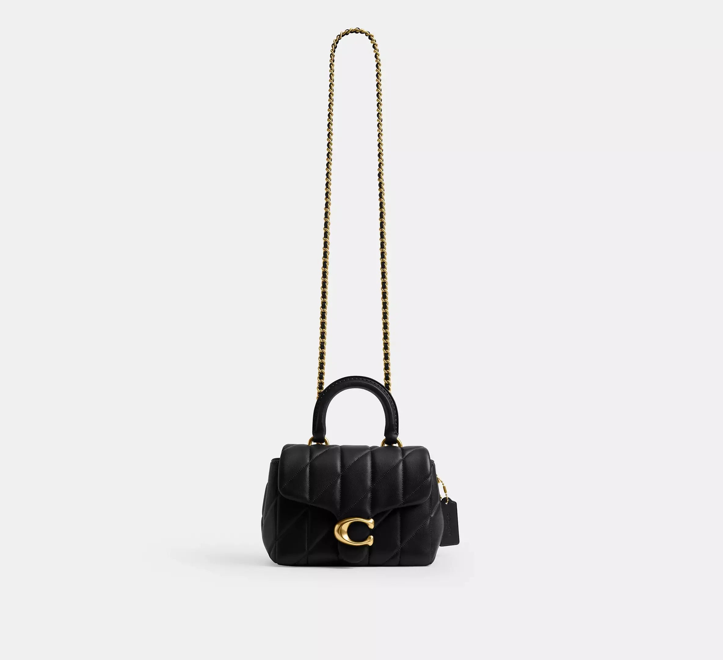 Coach Women's Tabby Top Handle Bag With Quilting Coach