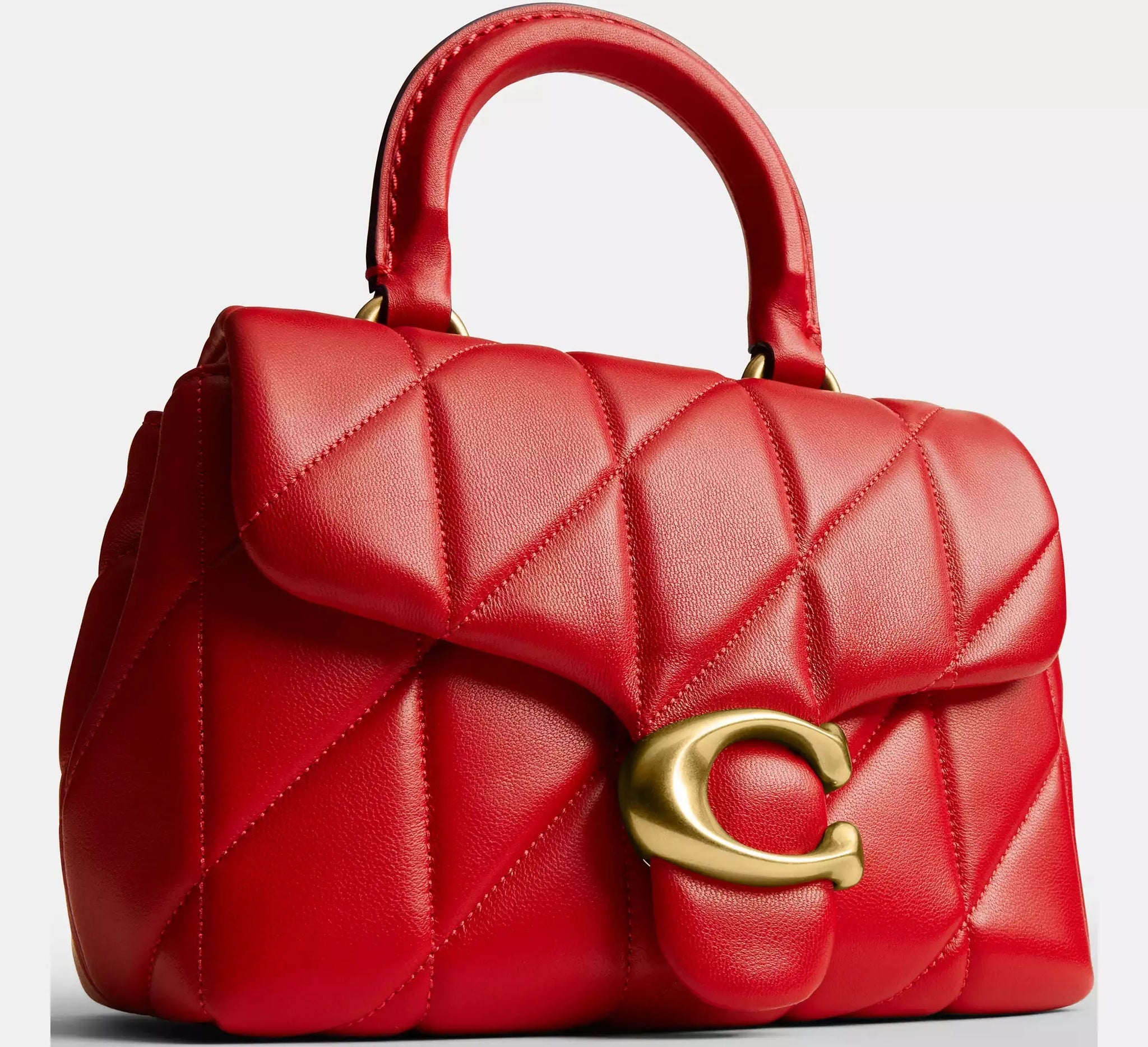 Coach Women's Tabby Top Handle Bag With Quilting Coach