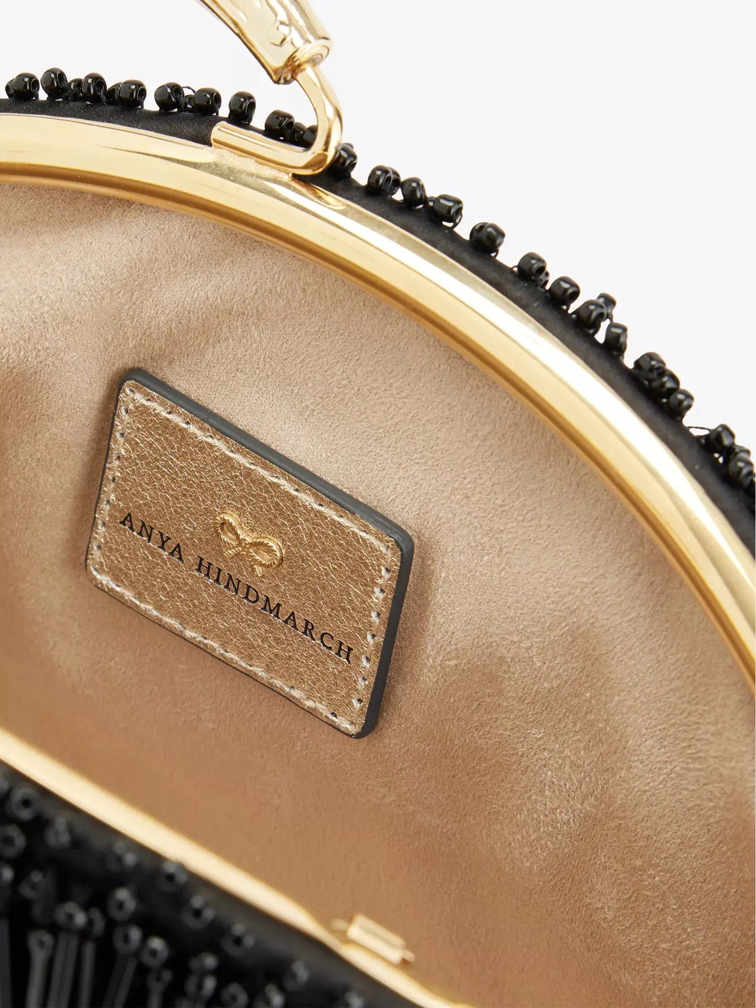 Anya Hindmarch Women's Eyes Bead-Embellished Clutch Bag Anya Hindmarch