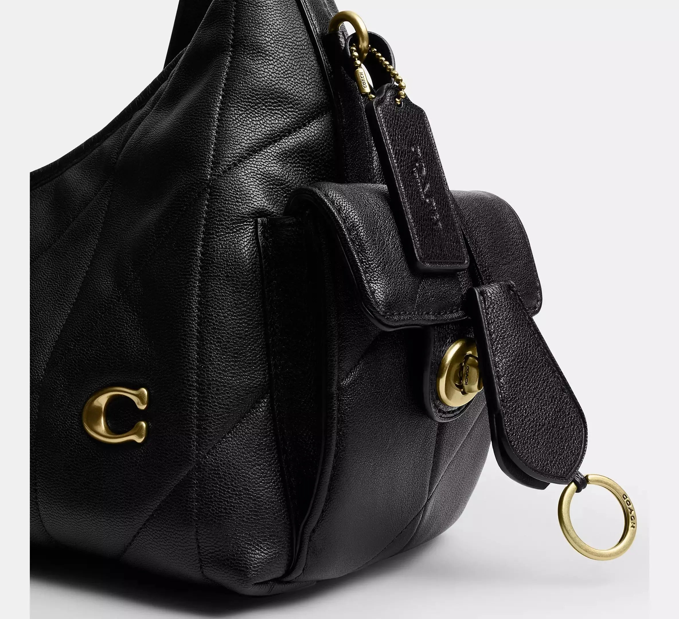 Coach Women's Pocket Juliet Bag 30 With Quilting Coach