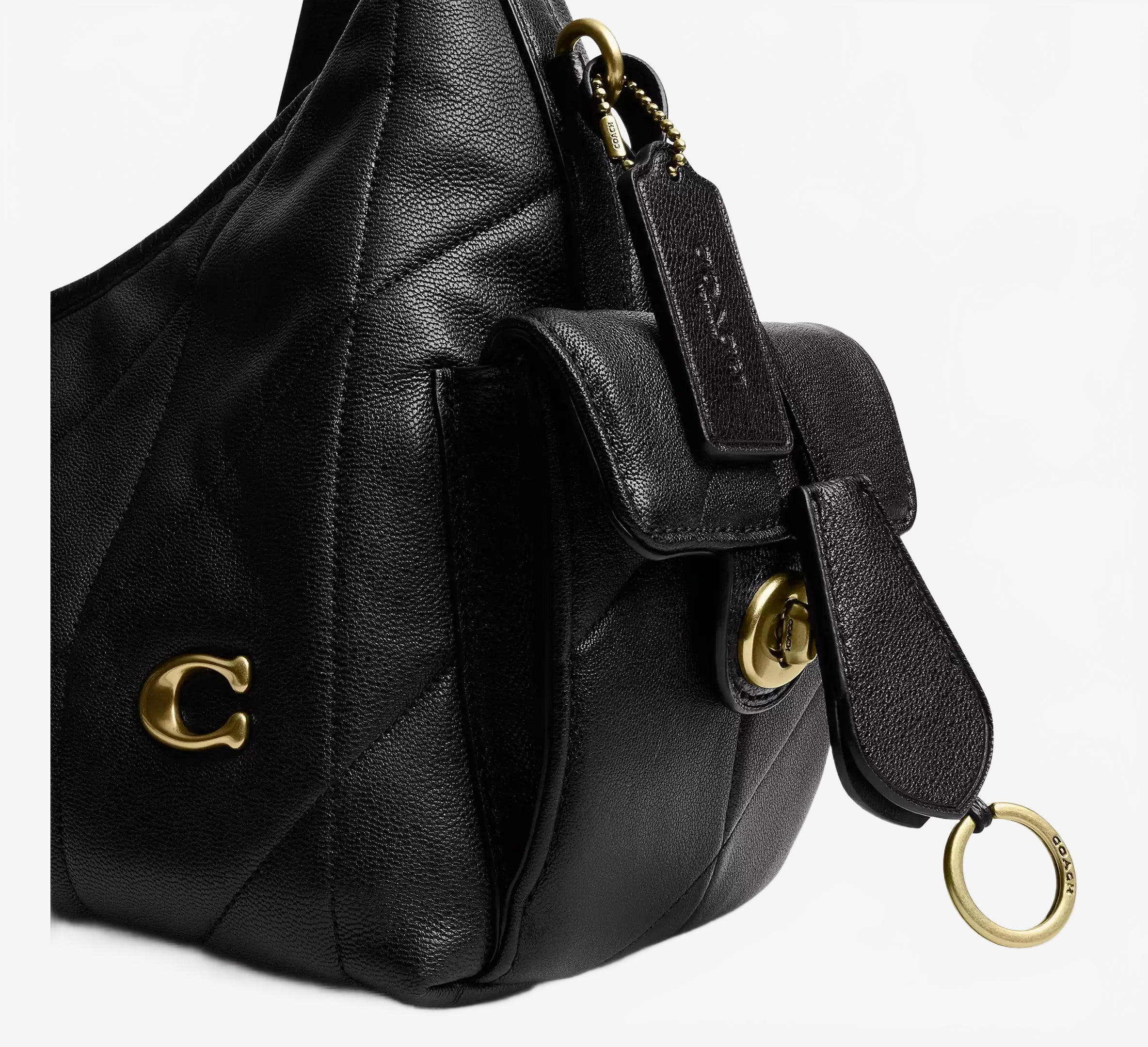 Coach Women's Pocket Juliet Bag 30 With Quilting Coach