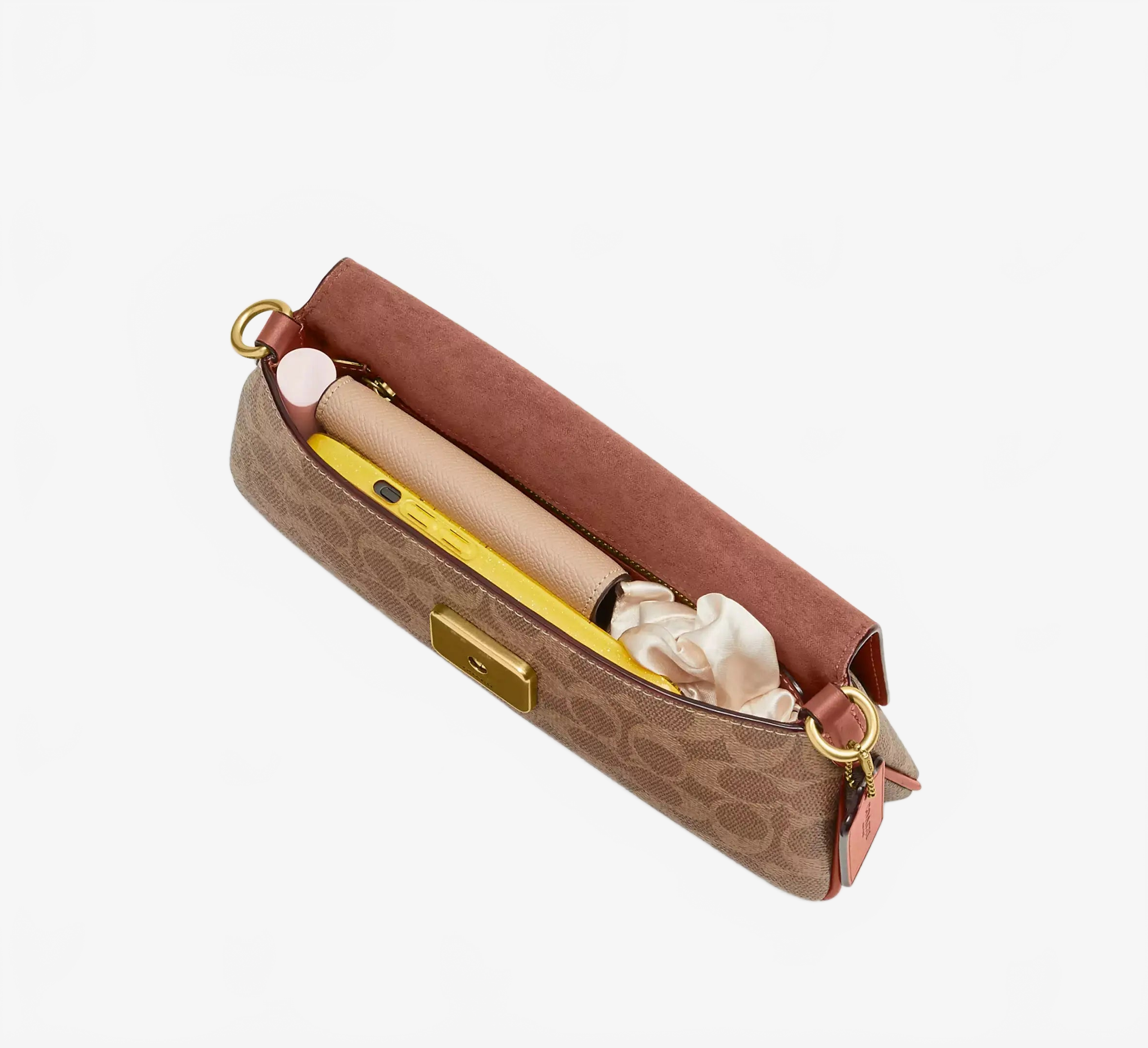 Coach Women's Jet Shoulder Bag In Signature Canvas Coach