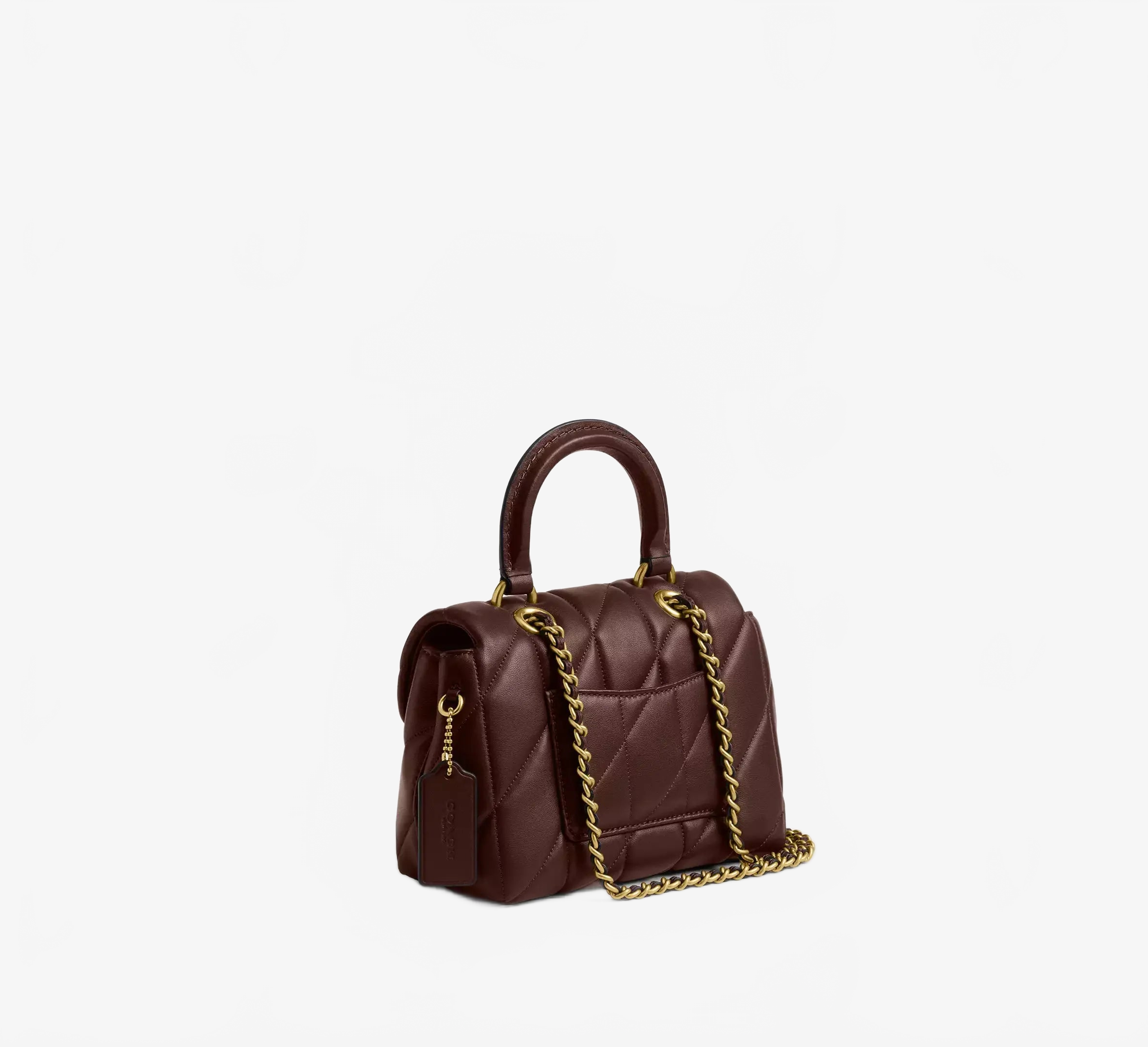 Coach Women's Tabby Top Handle Bag With Quilting Coach