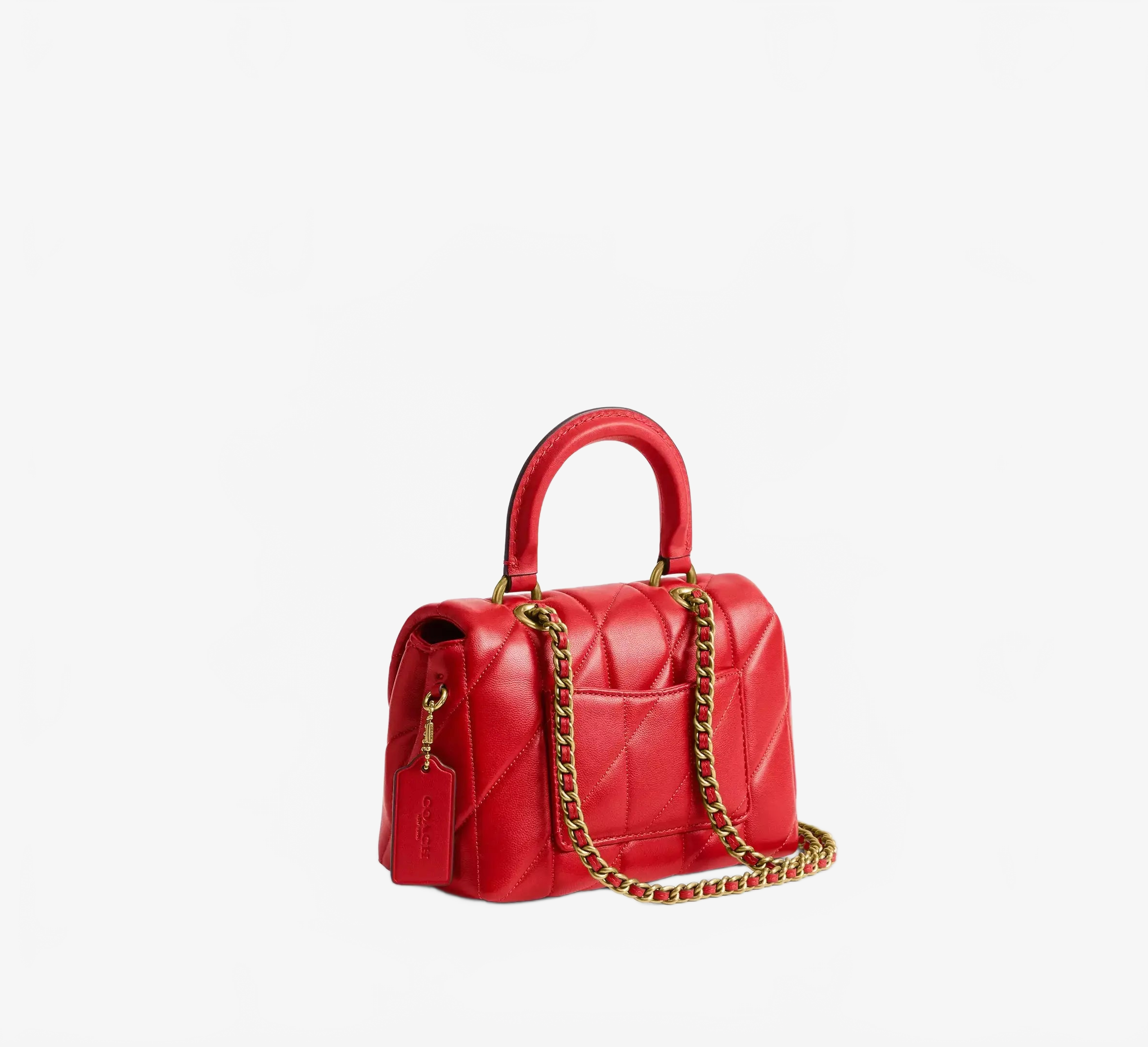 Coach Women's Tabby Top Handle Bag With Quilting Coach