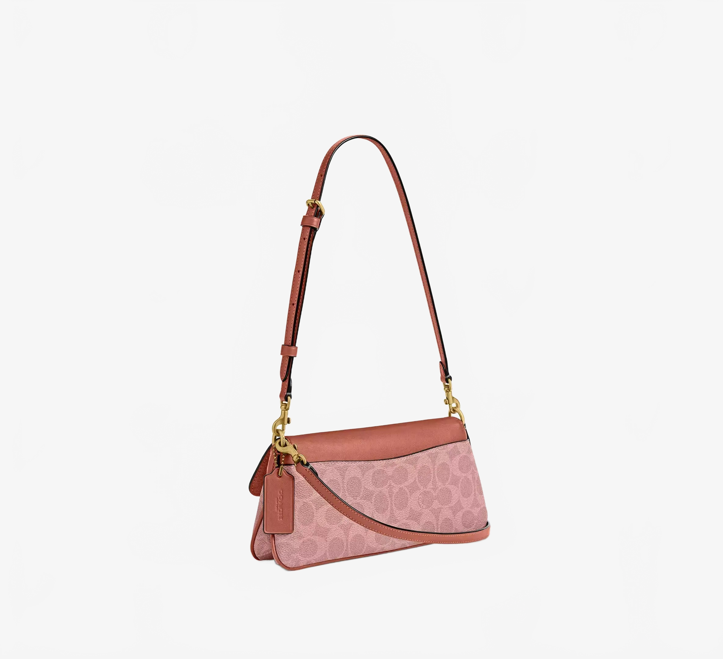 Coach Women's Jet Shoulder Bag In Signature Canvas Coach