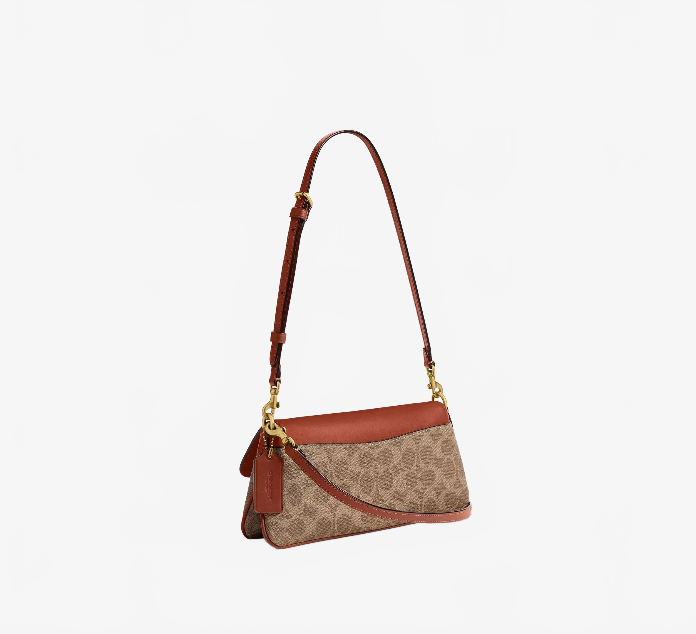 Coach Women's Jet Shoulder Bag In Signature Canvas Coach
