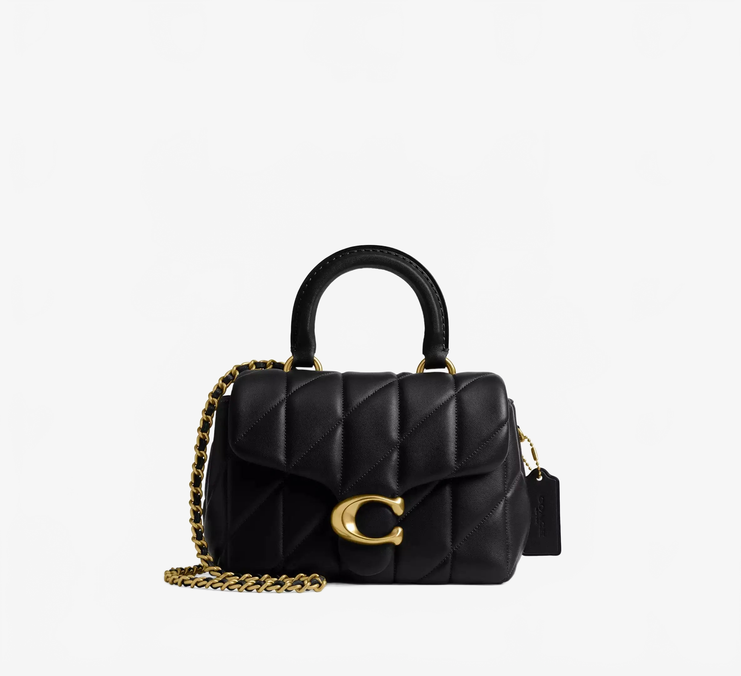 Coach Women's Tabby Top Handle Bag With Quilting Coach