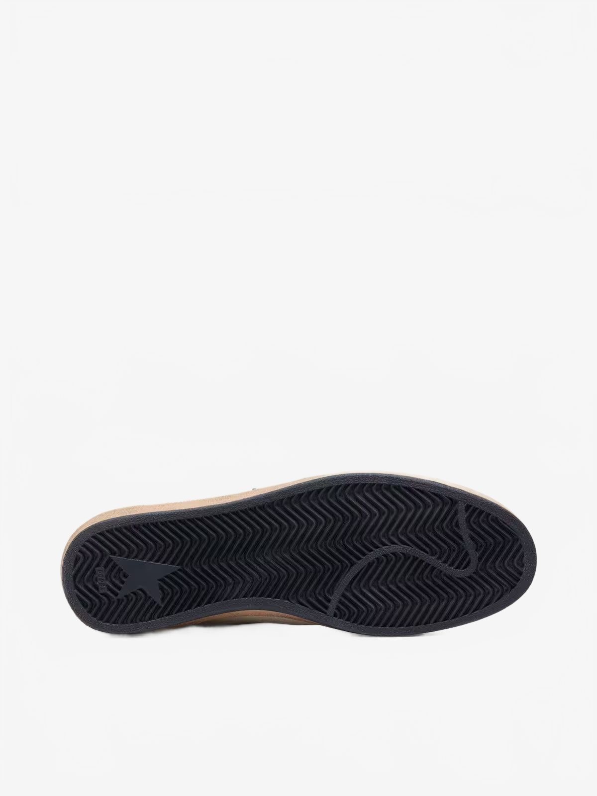 Golden Goose Men's Ball Star in white nappa with black star Golden Goose