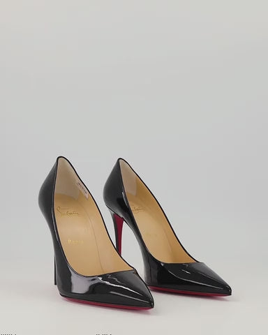 Women's Kate Leather Pumps, 100mm