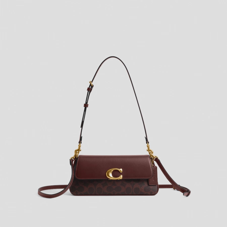 Coach Women's Jet Shoulder Bag In Signature Canvas