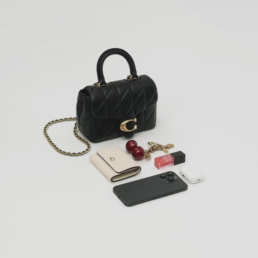 Coach Women's Tabby Top Handle Bag With Quilting